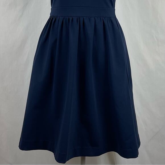 Cynthia Rowley  Dark Blue Fit & Flare Party Date Dress NWOT Size XS - Picture 4 of 11